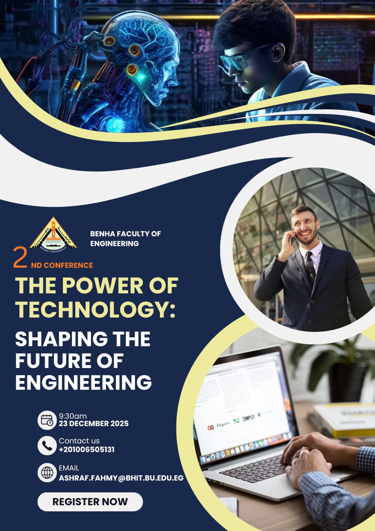 Faculty of Engineering, Benha University Releases the Conference Booklet of The Power of Technology &ndash; 2nd Conference